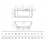 Ванна акриловая Excellent Lila 2.0 WHP Ванна акриловая Excellent Lila 2.0 WHP